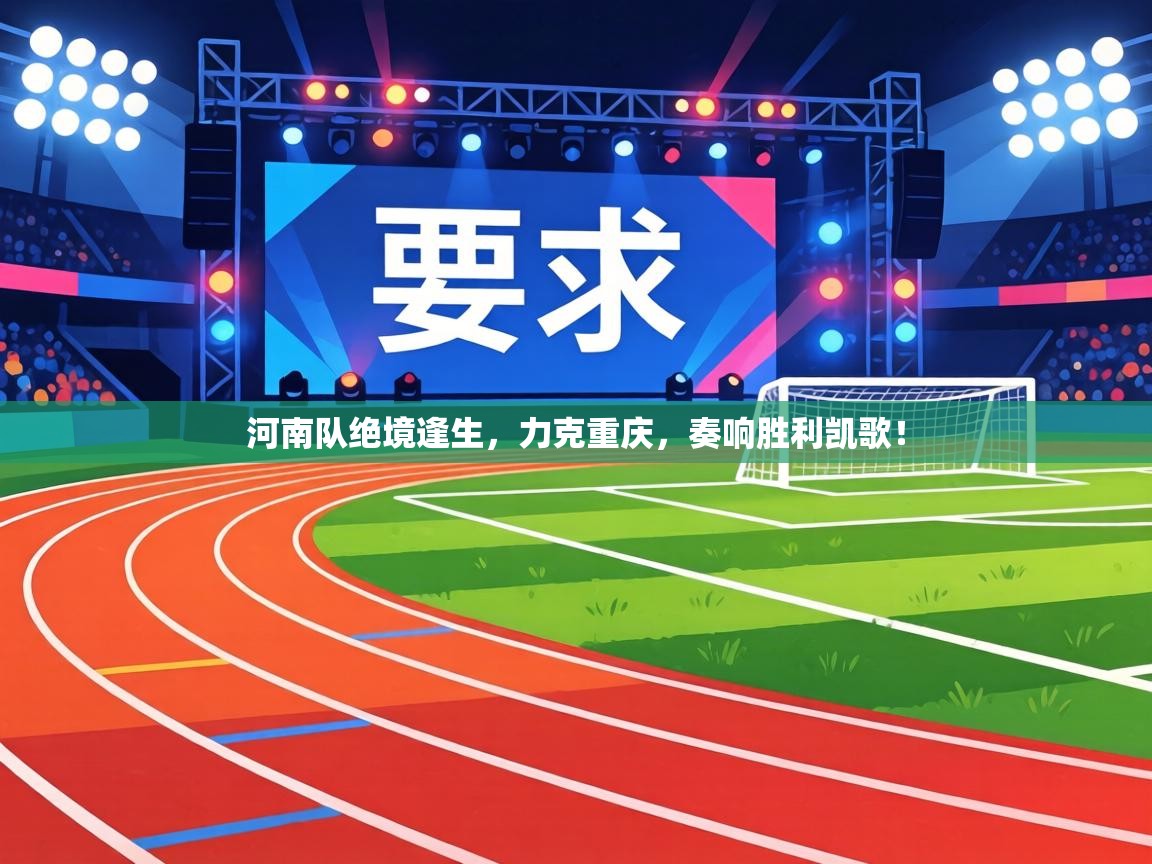 河南队绝境逢生，力克重庆，奏响胜利凯歌！